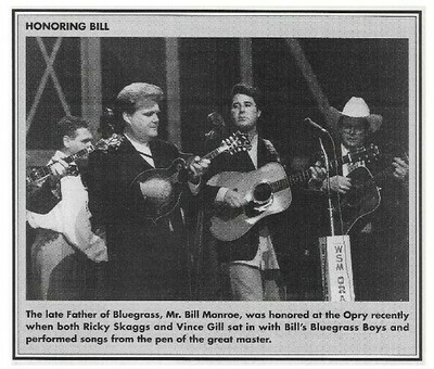 Skaggs, Ricky / Honoring Bill Monroe / with Vince Gill / 1997