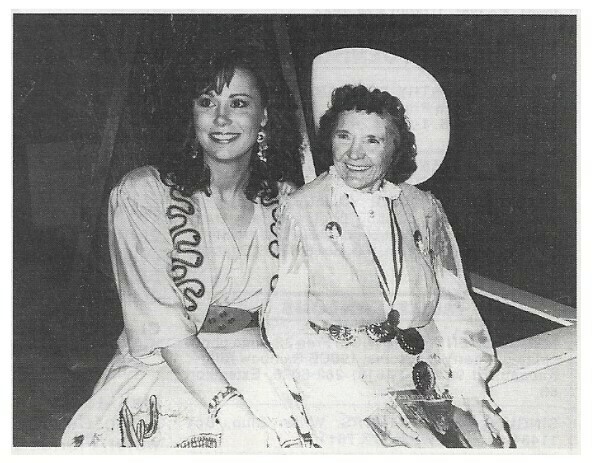 Bogguss, Suzy / At Fan Fair with Patsy Montana (1989)