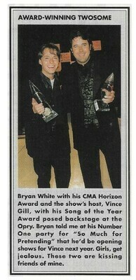 White, Bryan--Vince Gill / Award-Winning Twosome / 1997