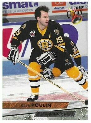 Poulin, Dave / Boston Bruins | Ultra #193 | Hockey Trading Card | 1993-94