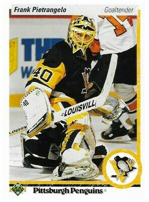 Pietrangelo, Frank / Pittsburgh Penguins | Upper Deck #403 | Hockey Trading Card | 1990-91 | Rookie Card