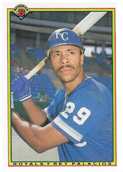 Palacios, Rey / Kansas City Royals | Bowman #381 | Baseball Trading Card | 1990