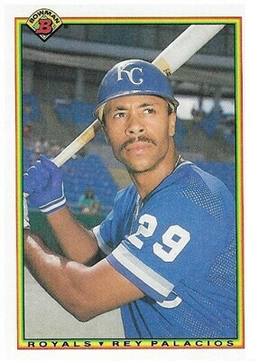 Palacios, Rey / Kansas City Royals | Bowman #381 | Baseball Trading Card | 1990