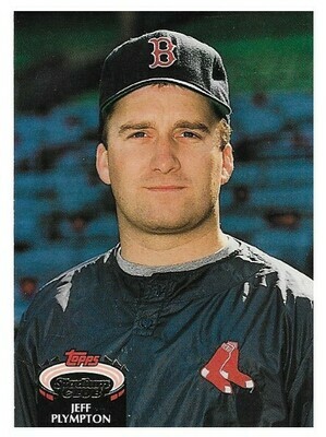 Plympton, Jeff / Boston Red Sox | Stadium Club #481 | Baseball Trading Card | 1992 | Rookie Card
