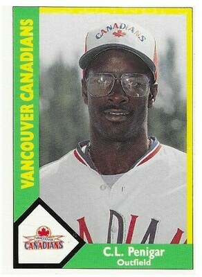 Penigar, C.L. / Vancouver Canadians | CMC #636 | Baseball Trading Card | 1990 | Pacific Coast League