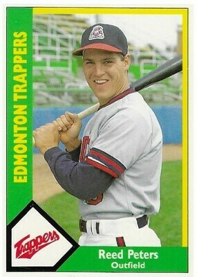Peters, Reed / Edmonton Trappers | CMC #494 | Baseball Trading Card | 1990 | Pacific Coast League