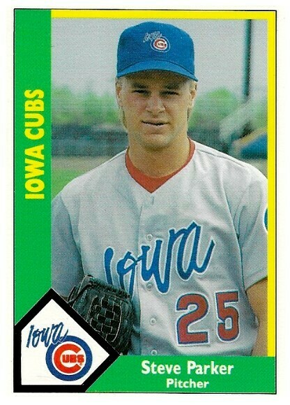 Parker, Steve / Iowa Cubs | CMC #80 | Baseball Trading Card | 1990 | American Association