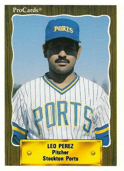 Perez, Leo / Stockton Ports | ProCards #2179 | Baseball Trading Card | 1990 | California League
