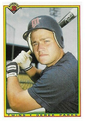 Parks, Derek / Minnesota Twins | Bowman #422 | Baseball Trading Card | 1990 | Rookie Card