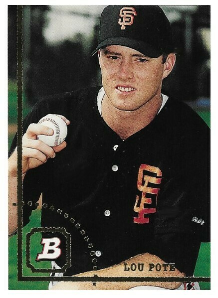 Pote, Lou / San Francisco Giants | Bowman #547 | Baseball Trading Card | 1994 | Rookie Card