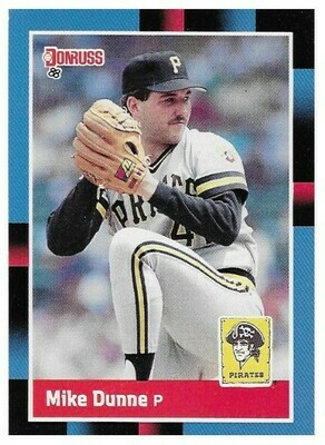 Dunne, Mike / Pittsburgh Pirates | Donruss #390 | Baseball Trading Card | 1988