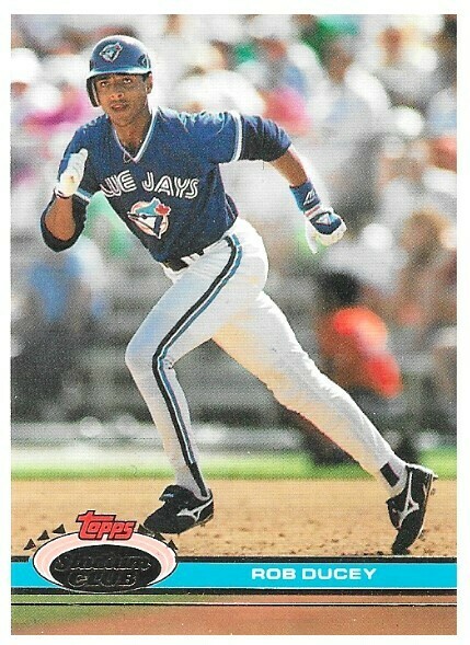 Ducey, Rob / Toronto Blue Jays | Stadium Club #374 | Baseball Trading Card | 1991
