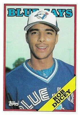 Ducey, Rob / Toronto Blue Jays | Topps #438 | Baseball Trading Card | 1988 | Rookie Card