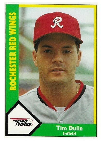 Dulin, Tim / Rochester Red Wings | CMC #316 | Baseball Trading Card | 1990 | International League