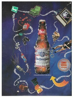 Budweiser / Friends Know When to Say When / 1991
