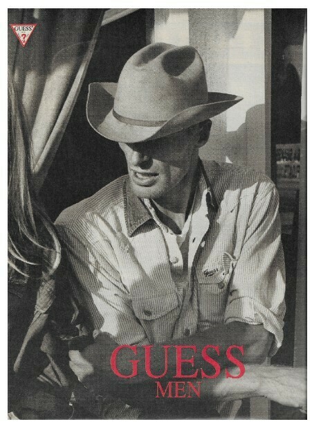 Guess / Guess Men - Washed Jeans | Magazine Ad | March 1992