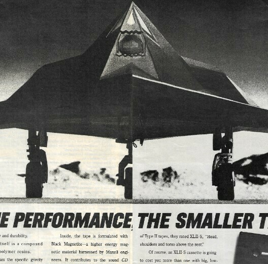Maxell / The Higher the Performance, The Smaller the WIndows | Magazine Ad | 1991