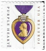 United States / 2014 | Purple Heart (Forever) | Postage Stamp