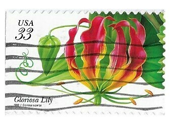 United States / 1999 | Gloriosa Lily (33¢) | Postage Stamp