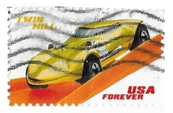 United States / 2018 | Twin Mill (Forever) | Hot Wheels | Postage Stamp