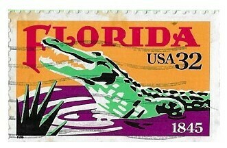 United States / 1995 | Florida - 1845 | Statehood Series | Postage Stamp