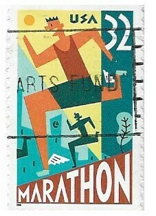 United States / 1996 | Marathon | Postage Stamp