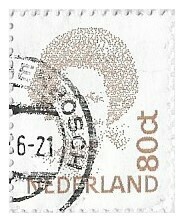 Netherlands / 1996 | Queen Beatrix | 80 Dutch Cents | Postage Stamp