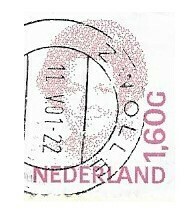 Netherlands / 1991 | Queen Beatrix | 1.60 Dutch Guilder | Postage Stamp