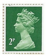 Great Britain / 1988 | Queen Elizabeth II - Decimal Machin (2p)