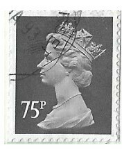 Great Britain / 1988 | Queen Elizabeth II - Decimal Machin (75p) | Postage Stamp