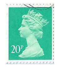 Great Britain / 1988 | Queen Elizabeth II - Decimal Machin (20p) | Postage Stamp