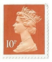 Great Britain / 1990 | Queen Elizabeth II - Decimal Machin (10p) | Postage Stamp