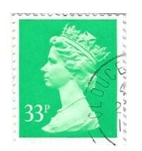 Great Britain / 1990 | Queen Elizabeth II - Decimal Machin (33p) | Postage Stamp