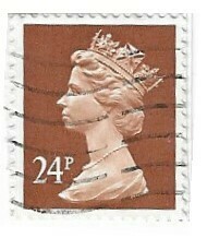 Great Britain / 1991 | Queen Elizabeth II - Decimal Machin (24p) | Postage Stamp