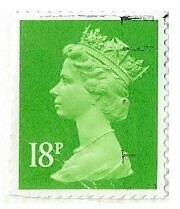 Great Britain / 1991 | Queen Elizabeth II - Decimal Machin (18p) | Postage Stamp