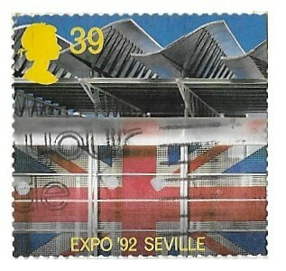 Great Britain / 1992 | British Pavilion - Expo &#39;92 Seville | Postage Stamp
