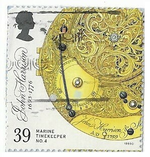 Great Britain / 1993 | Back of Movement - Marine Timekeeper No. 4 | Postage Stamp