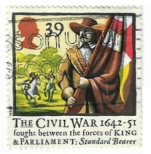 Great Britain / 1992 | Standard Bearer - The Civil War 1642-51 | Postage Stamp