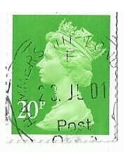 Great Britain / 1996 | Queen Elizabeth II - Decimal Machin (20p) | Postage Stamp
