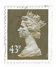 Great Britain / 1996 | Queen Elizabeth II - Decimal Machin (43p) | Postage Stamp