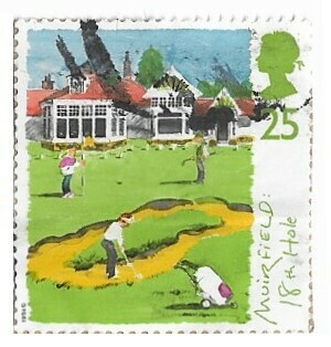 Great Britain / 1994 | The 18th Hole, Muirfield (25p) | Postage Stamp
