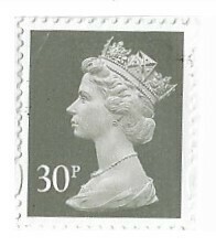 Great Britain / 1993 | Queen Elizabeth II - Decimal Machin (30p) | Postage Stamp