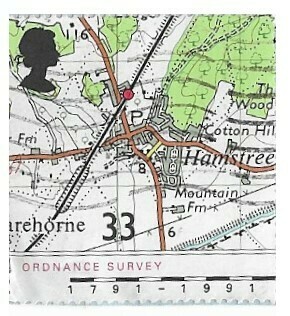 Great Britain / 1991 | Map of 1959 (33p) | Postage Stamp