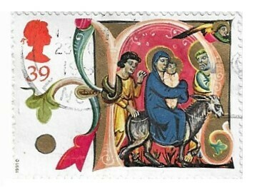 Great Britain / 1991 | The Flight Into Egypt (39p) | Postage Stamp