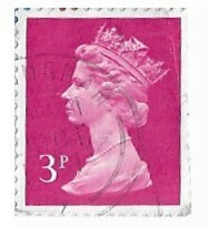 Great Britain / 1989 | Queen Elizabeth II - Decimal Machin (3p) | Postage Stamp