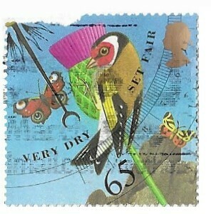 Great Britain / 2001 | European Goldfinch (65p) | Postage Stamp