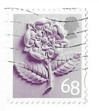 Great Britain / 2002 | England - Tudor Rose (68p) | Postage Stamp