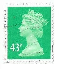 Great Britain / 2004 | Queen Elizabeth II - Decimal Machin (43p) | Postage Stamp
