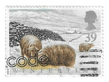 Great Britain / 1992 | Welsh Mountain Sheep (39p) | Postage Stamp