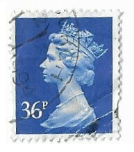 Great Britain / 1993 | Queen Elizabeth - Decimal Machin (36p) | Postage Stamp